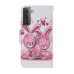 Custodia per Samsung Galaxy S21 FE Rabbits