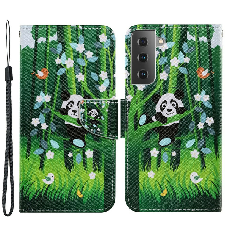 Samsung Galaxy S21 FE Custodia Panda Walk