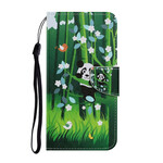 Samsung Galaxy S21 FE Custodia Panda Walk