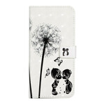 Samsung Galaxy S21 FE Custodia Baby Love Dandelion