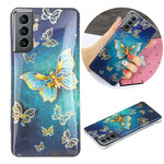 Custodia Samsung Galaxy S21 FE Butterfly Design