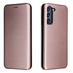 Flip Cover Samsung Galaxy S21 FE Fibra di carbonio
