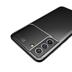 Samsung Galaxy S21 FE Custodia flessibile con struttura in fibra di carbonio