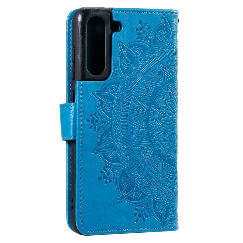 Samsung Galaxy S21 FE Custodia Mandala Sun Samsung Galaxy S21 FE Custodia Mandala Sun
