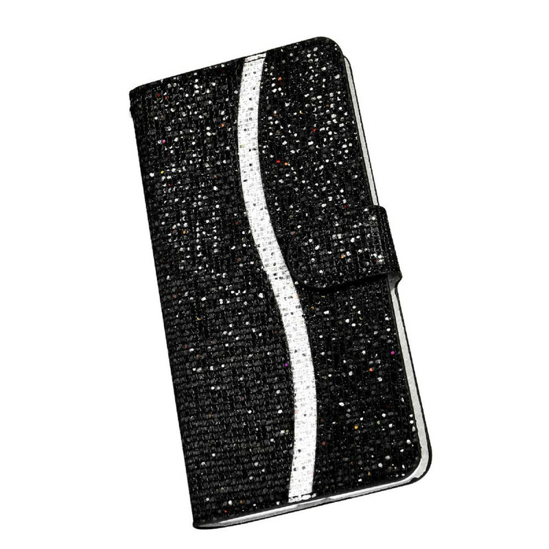 Samsung Galaxy S21 FE Custodia Glitter S Design