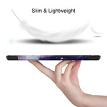 Custodia smart Samsung Galaxy Tab S7 FE Supporto in stile spaziale