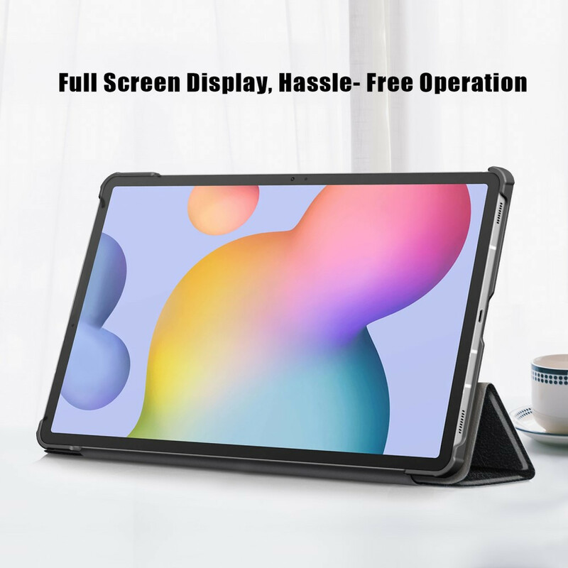 Custodia smart Samsung Galaxy Tab S7 FE Tri Fold rinforzata