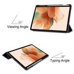 Custodia smart Samsung Galaxy Tab S7 FE Tri Fold Supporto per stilo