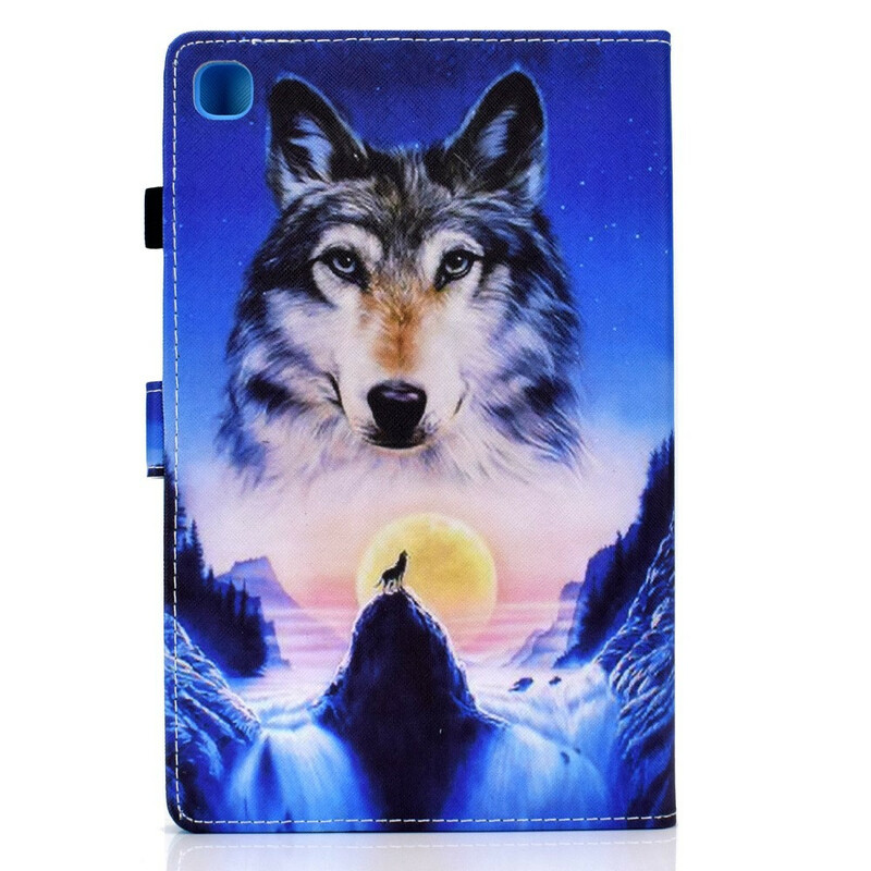 Samsung Galaxy Tab A7 Lite Custodia Mountain Wolf