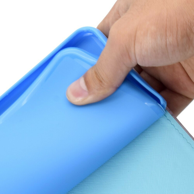 Samsung Galaxy Tab A7 Lite Custodia Farfalle Arcobaleno