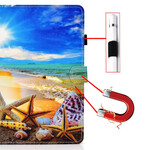 Custodia per Samsung Galaxy Tab A7 Lite Beach Fun