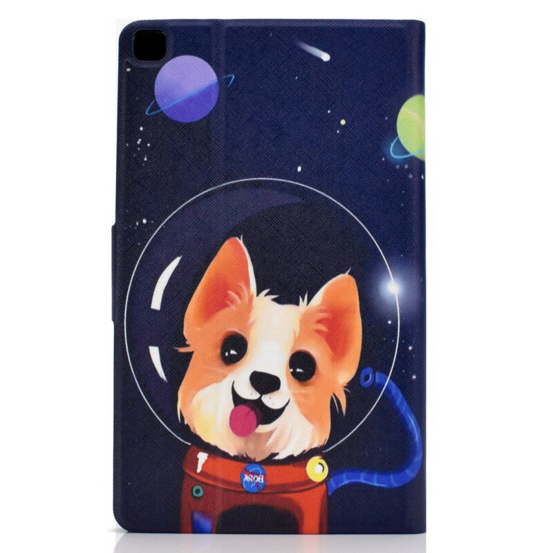 Samsung Galaxy Tab A7 Lite Custodia Space Dog