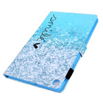 Custodia per Samsung Galaxy Tab A7 Lite Element Glitter