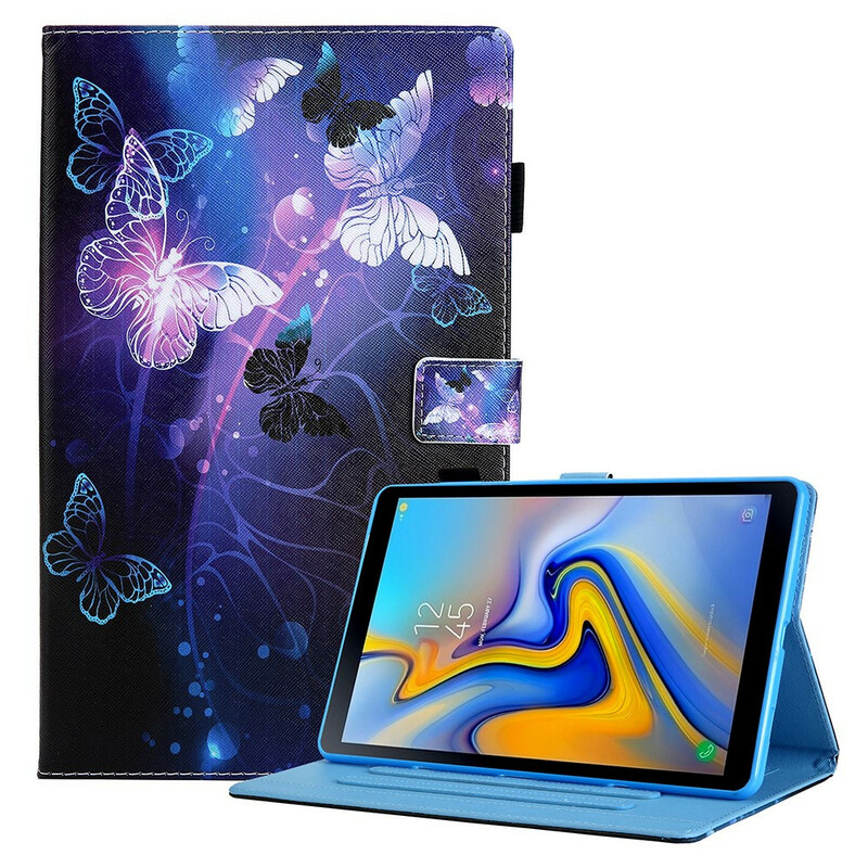 Samsung Galaxy Tab A7 Lite Custodia Farfalle magiche