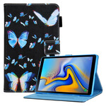 Samsung Galaxy Tab A7 Lite Custodia con più farfalle