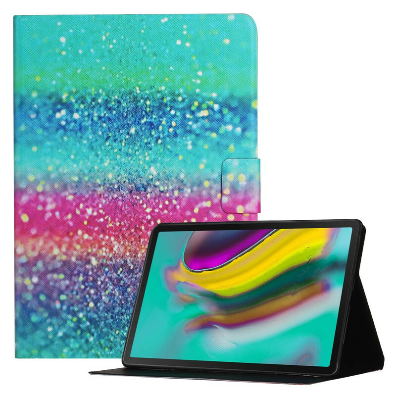 Custodia per Samsung Galaxy Tab A7 Lite Glitter Design