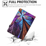 Samsung Galaxy Tab A7 Lite Custodia Fiore astratto