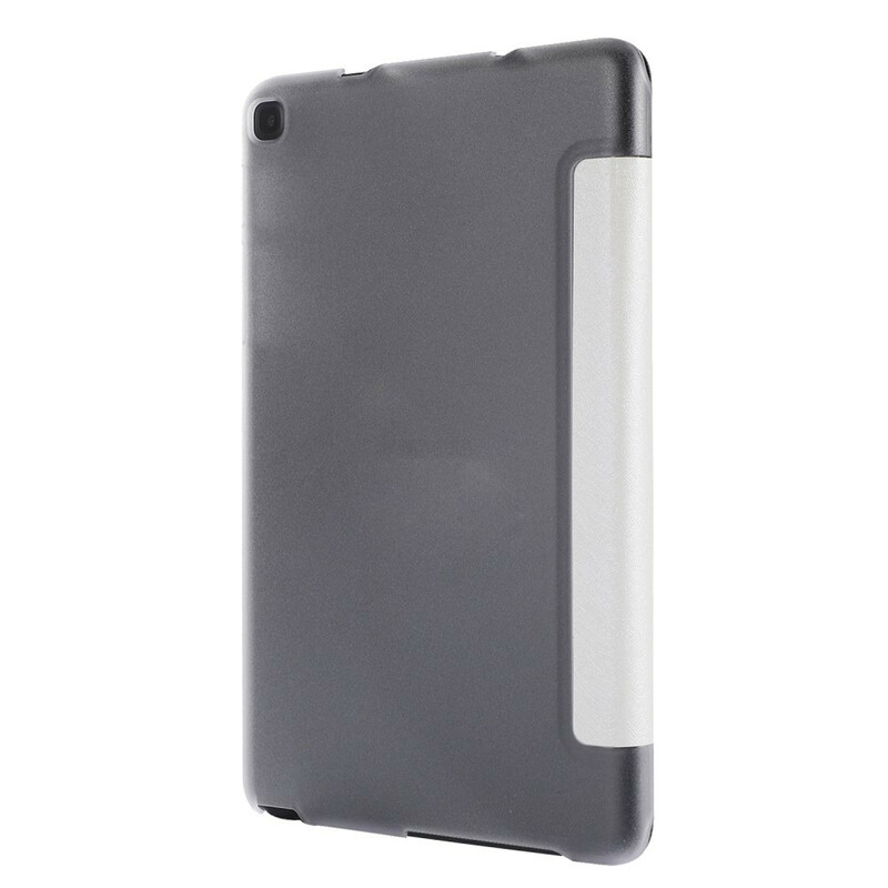 Custodia smart per Samsung Galaxy Tab A7 Lite in similpelle texture seta Custodia smart per Samsung Galaxy Tab A7 Lite in similpelle texture seta