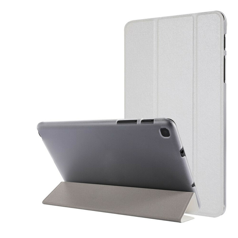 Custodia smart per Samsung Galaxy Tab A7 Lite in similpelle texture seta Custodia smart per Samsung Galaxy Tab A7 Lite in similpelle texture seta