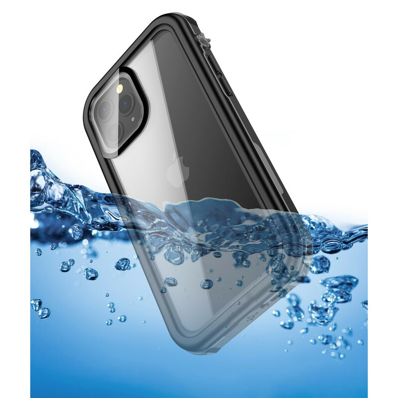 Custodia iPhone 12 Mini resistente all'acqua trasparente