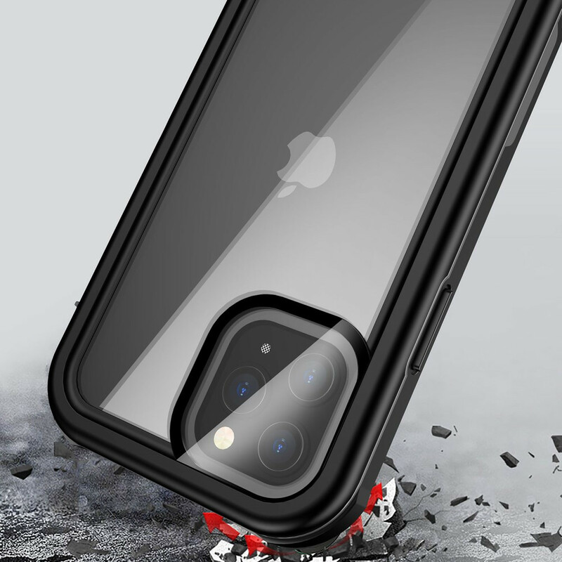 Custodia iPhone 12 Mini resistente all'acqua trasparente