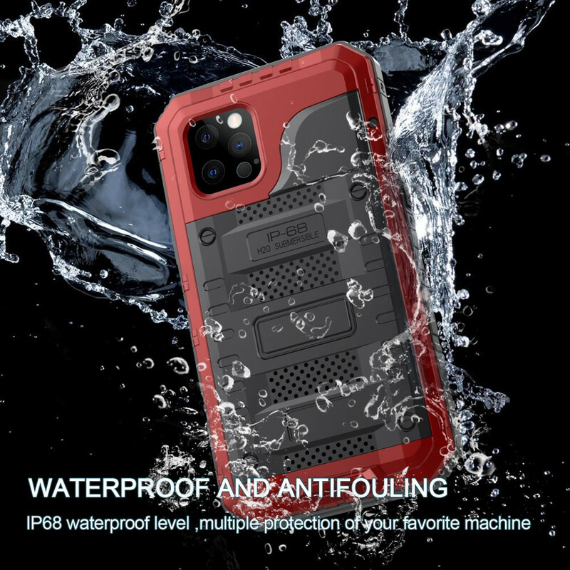 Custodia impermeabile in metallo super resistente per iPhone 12 Pro Max