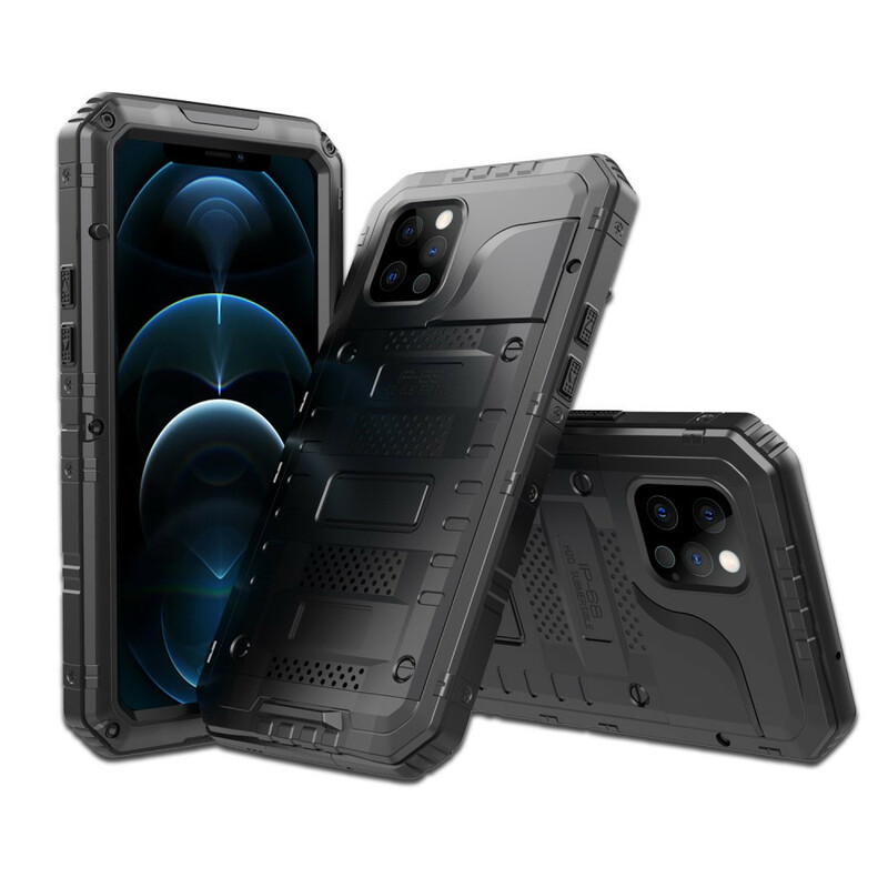Custodia impermeabile in metallo super resistente per iPhone 12 Pro Max
