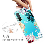Custodia OnePlus North CE 5G Clear Watercolour Flower