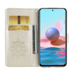 Xiaomi Redmi Note 10 / Note 10s Custodia Mandala Owl e Charm