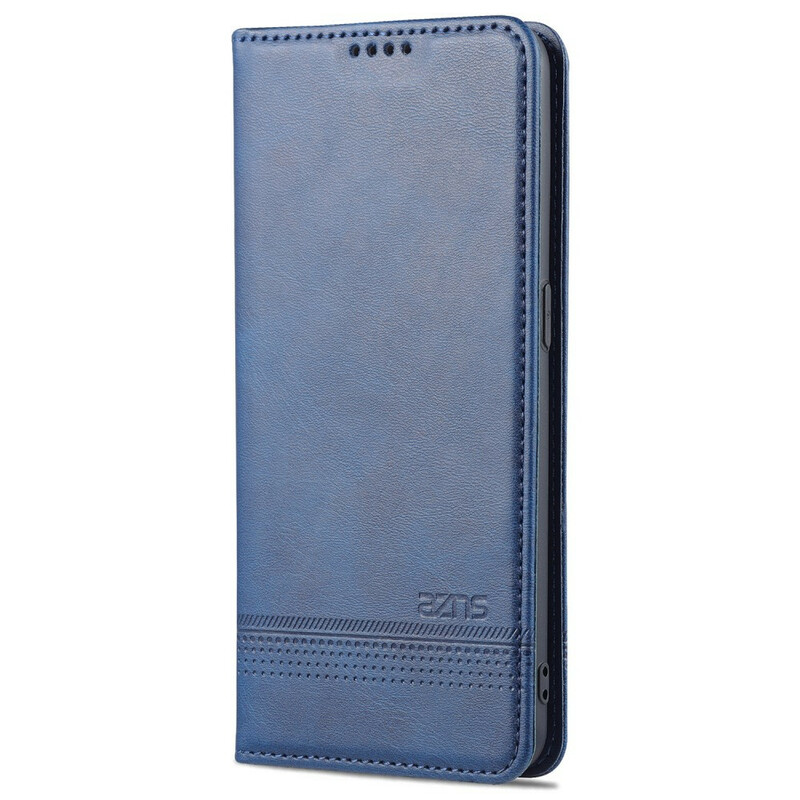 Flip Cover OnePlus Nord CE 5G in pelle stile AZNS