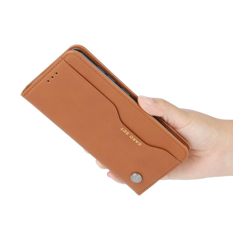 Flip Cover Xiaomi Redmi Note 10 / Note 10s Custodia in similpelle per carte di credito