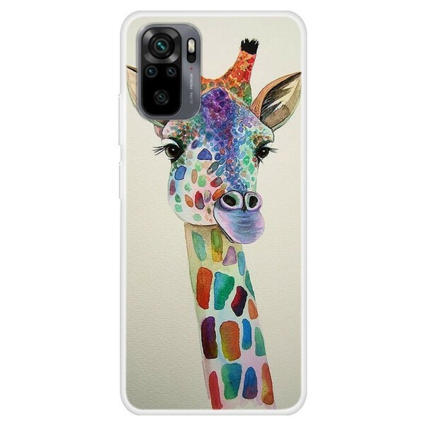 Xiaomi Redmi Note 10 / Note 10s Giraffe Custodia colorata