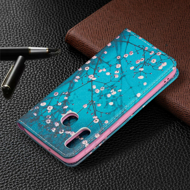 Flip Cover Samsung Galaxy A20e Rami fioriti