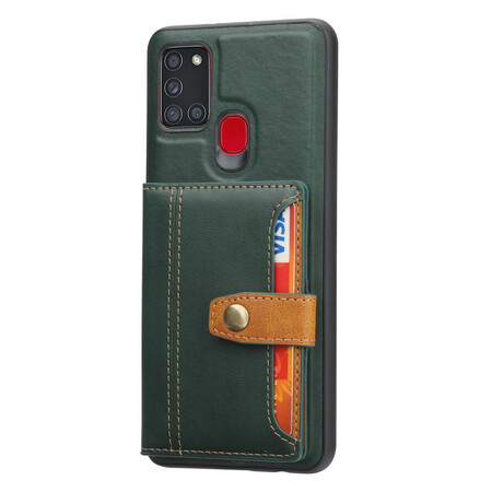Custodia Samsung Galaxy A21s Card Holder Strap