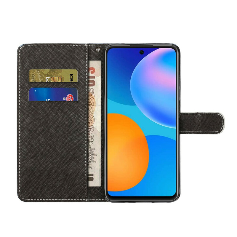 Xiaomi Redmi Note 10 5G / Poco M3 Pro 5G Custodia Wolf con cinturino