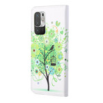 Xiaomi Mi 10T / 10T Pro Custodia ad albero verde fogliame