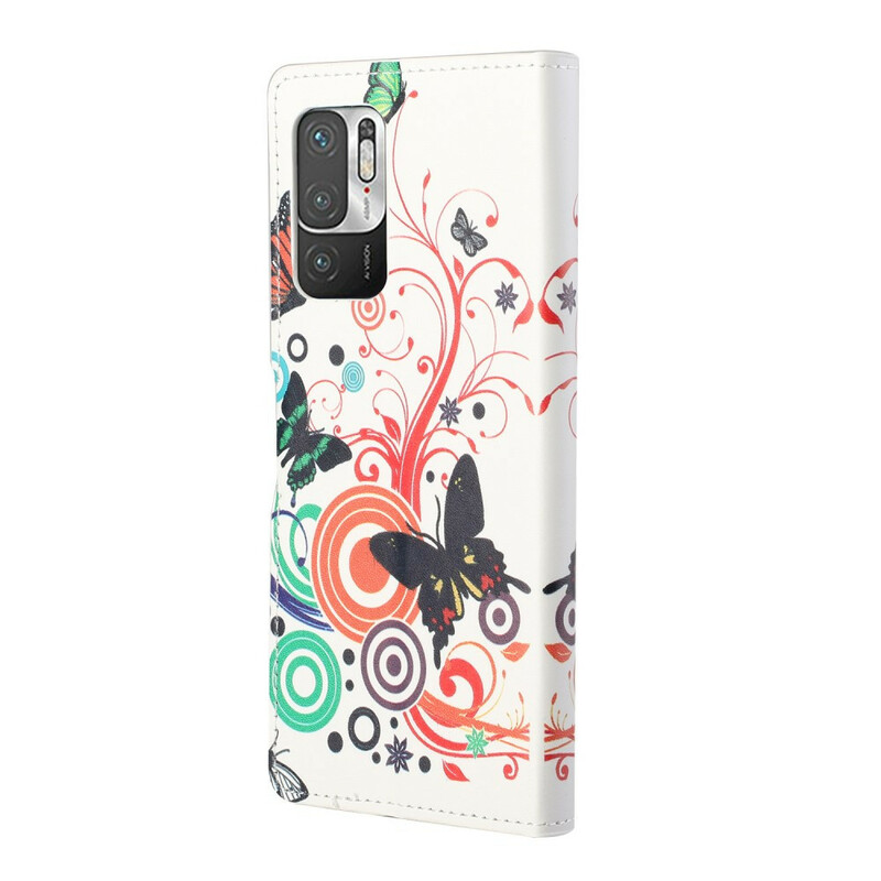 Xiaomi Redmi Note 10 5G / Poco M3 Pro 5G Custodia a farfalla