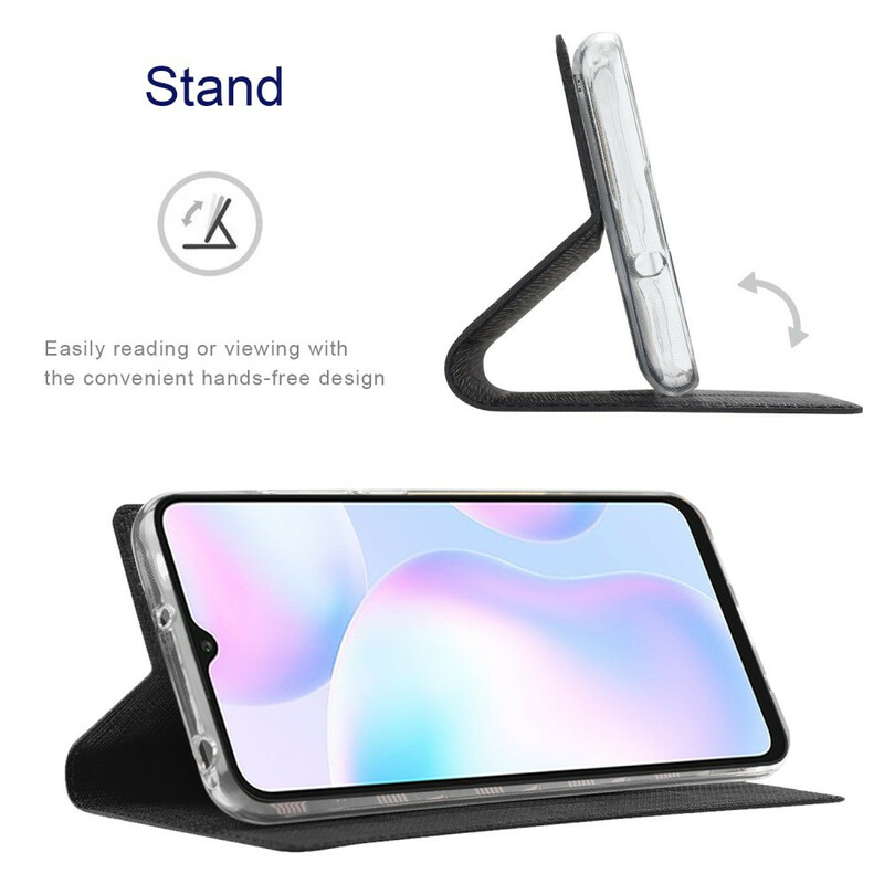 Flip Cover Xiaomi Redmi Note 10 5G / Poco M3 Pro 5G Textured VILI DMX