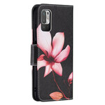 Xiaomi Redmi Note 10 5G / Poco M3 Pro 5G Custodia a fiori rosa
