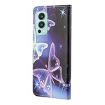Custodia OnePlus Nord 2 5G Neon Butterfly