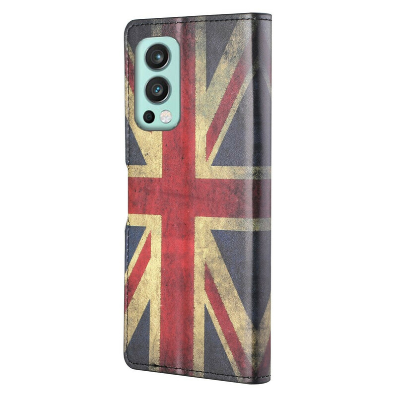 Custodia OnePlus North 2 5G con bandiera inglese