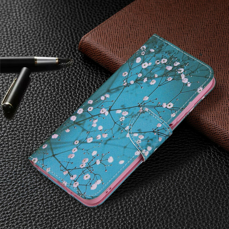 Xiaomi Redmi Note 10 5G / Poco M3 Pro 5G Custodia albero fiorito