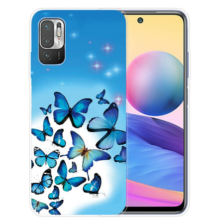Xiaomi Redmi Note 10 5G / Poco M3 Pro 5G Custodia Farfalle