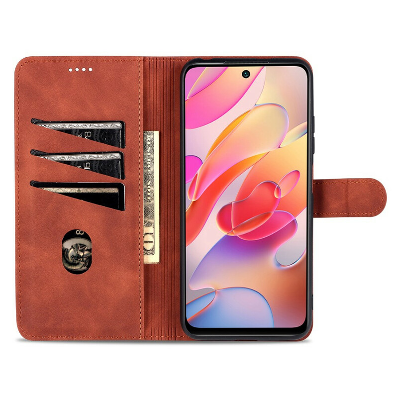 Custodia Xiaomi Redmi Note 10 5G / Poco M3 Pro 5G AZNS Effetto pelle