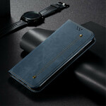 Flip Cover OnePlus Nord 2 5G similpelle Texture Jeans
