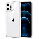 Custodia per iPhone 12 / 12 Pro Retro in vetro e bordi in silicone