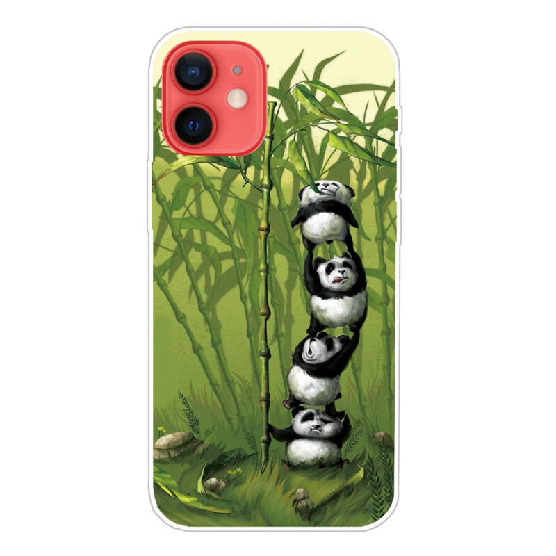 Custodia iPhone 13 Mini Tas de Pandas