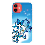 Custodia iPhone 13 Mini Farfalle Farfalle