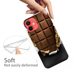 Custodia flessibile al cioccolato per iPhone 13 Mini