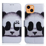 Custodia per iPhone 13 Mini Face di Panda